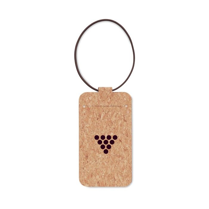 MO6556-13Ovalis Gepaeckanhaenger Kork_ Beige