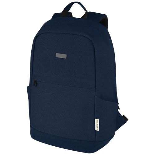 PF120677Joey 15_6 Zoll Anti-Diebstahl Laptop Rucksack 18 L aus GRS-recyceltem Canvas