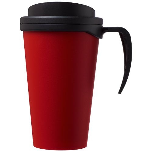 PF210004-21Americano® Grande 350 ml Isolierbecher_ rot_schwarz