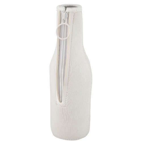 PF113287-1Fris Flaschenmanschette aus recyceltem Neopren_ weiss