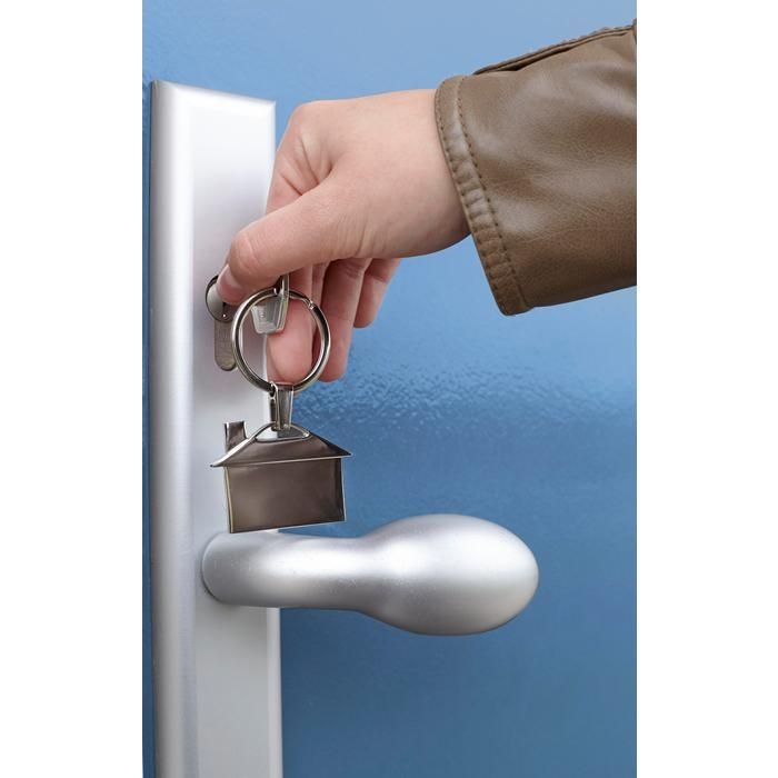 GI3599-32Schluesselanhaenger aus Metall Mika_ silber