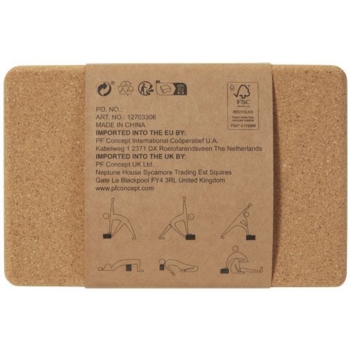 PF127033-1Trikona Kork Yogablock_ natural