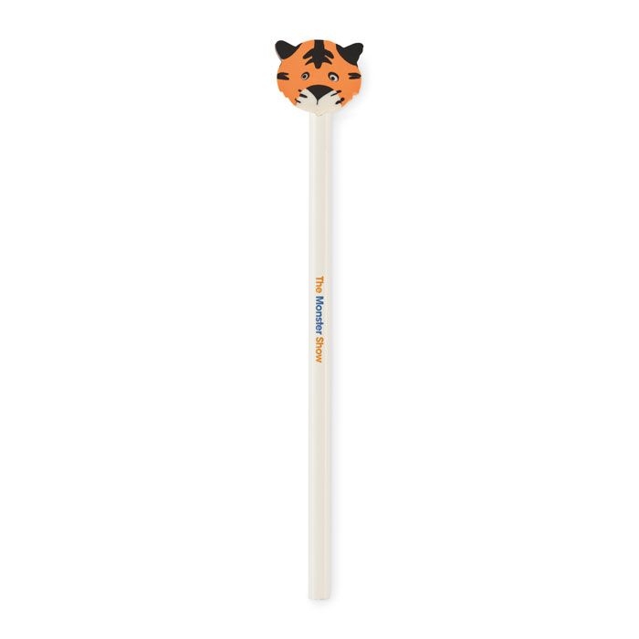 MO2929-06Circo Holzbleistift mit Radiergummi_ weiss