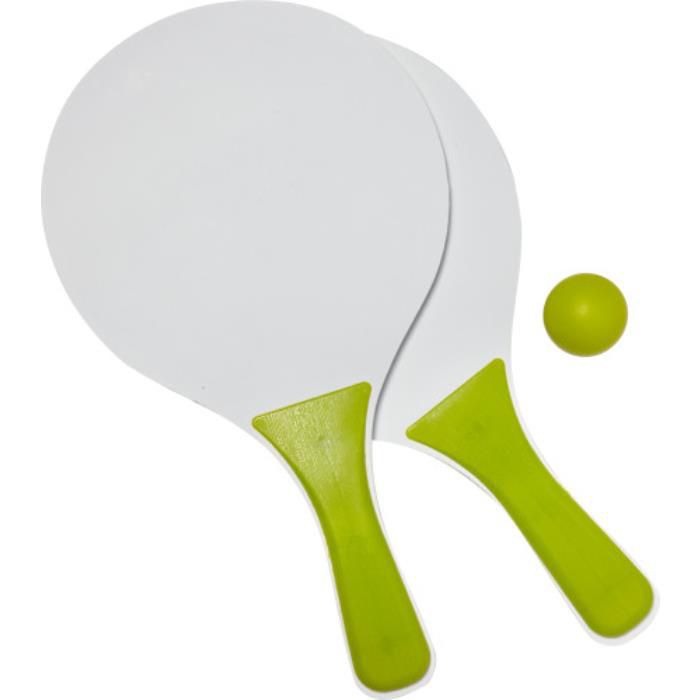 GI6985-19Beachball Tennisspiel aus Holz Eliza_ Limettengruen GI6985-19Beachball Tennisspiel aus Holz Eliza_ Limettengruen