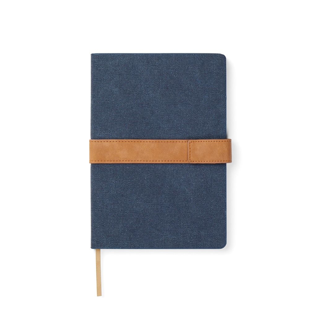 XDV7733-05VINGA Bosler Notizbuch aus RCS recyceltem Papier_ navy blau
