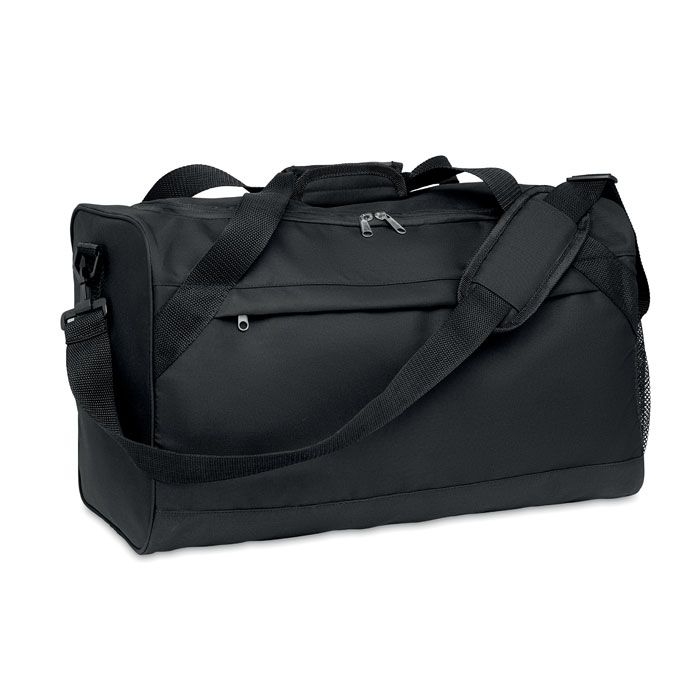 MO6209-03Terra _ Sporttasche 600D RPET_ Schwarz MO6209-03Terra _ Sporttasche 600D RPET_ Schwarz