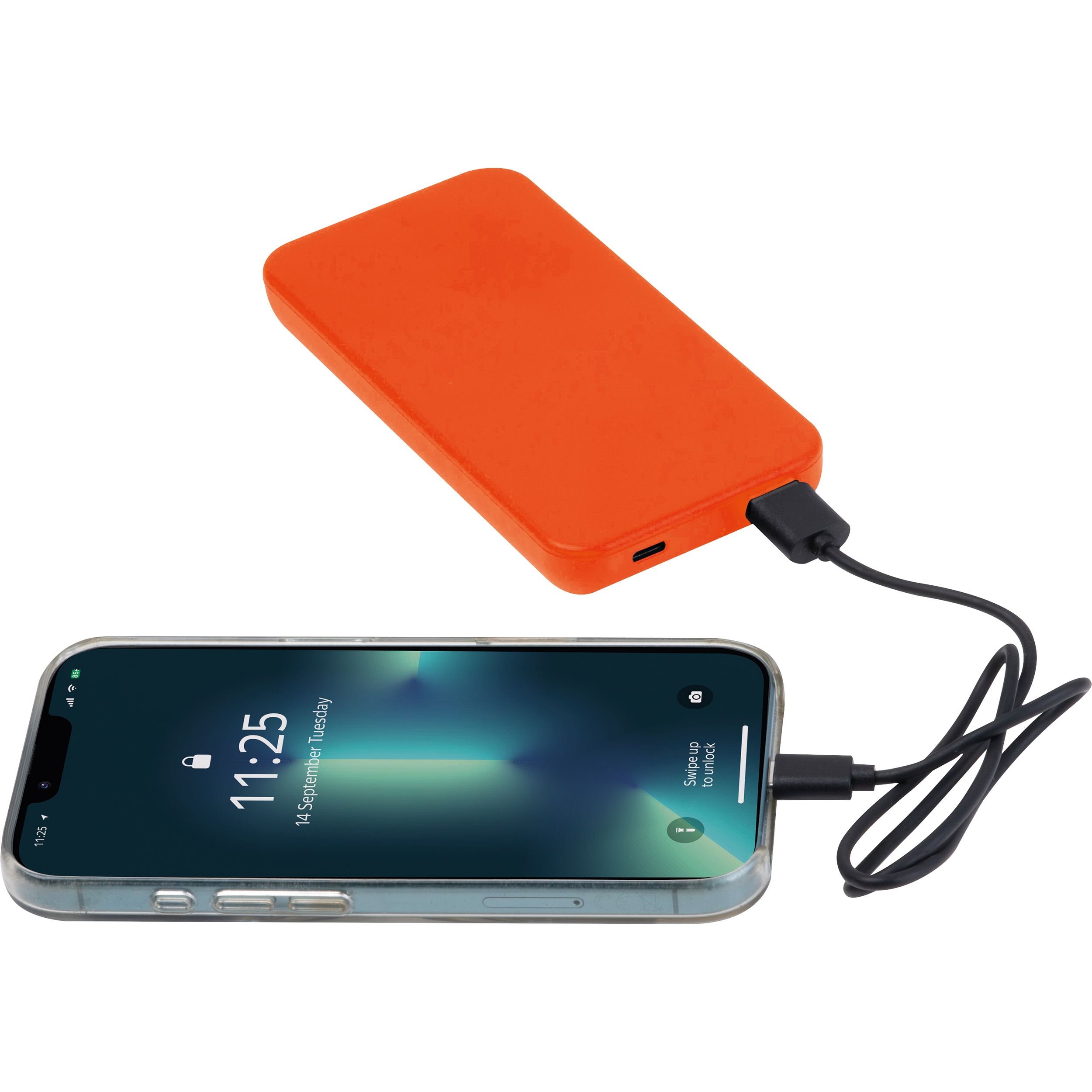MA35494-10Recycelte Powerbank 10.000 mAh PRESTON_ orange