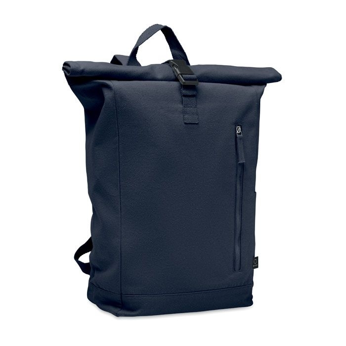 MO2552-85Kamet Rolltop-Rucksack 390 g_m²_ marineblau
