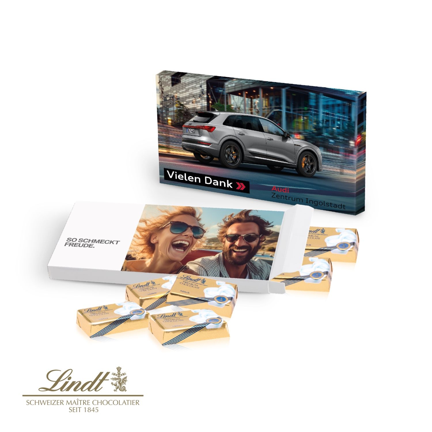 CD91000Praesentbox mit Schokotaefelchen