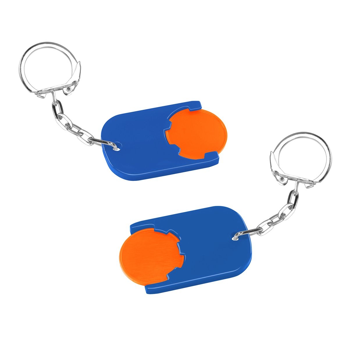 HE7555K-5-3Chiphalter mit 1€-Chip _Gamma_ orange_ blau