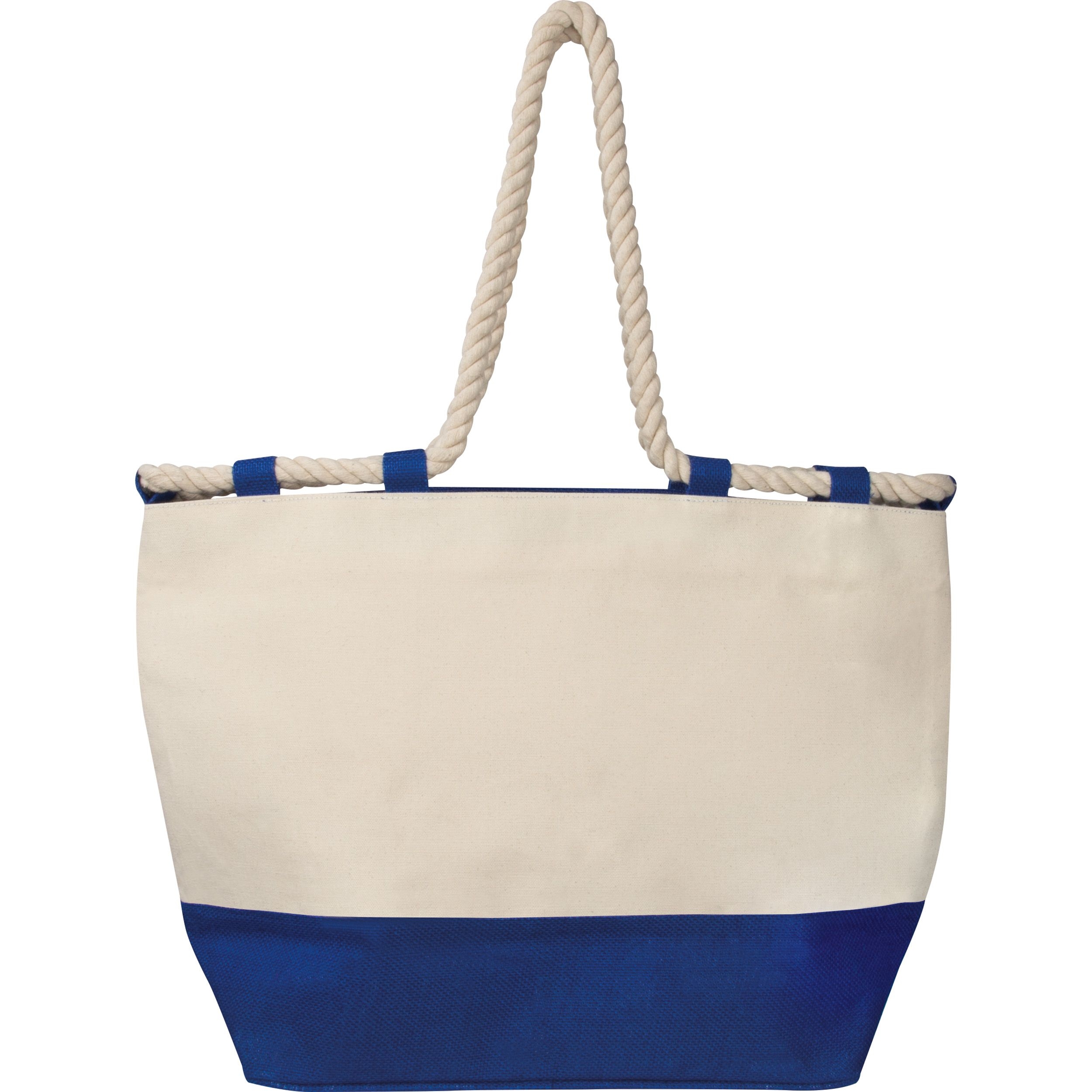 MA60864-04Jutetasche mit Kordel LIANA_ blau