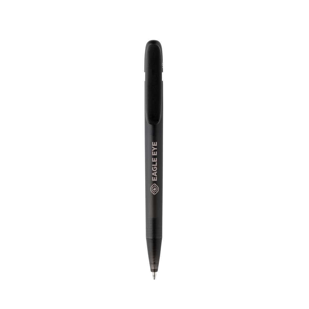 XDP611.26-01Devin transparenter Stift aus GRS zertifiziertem rABS_ schwarz
