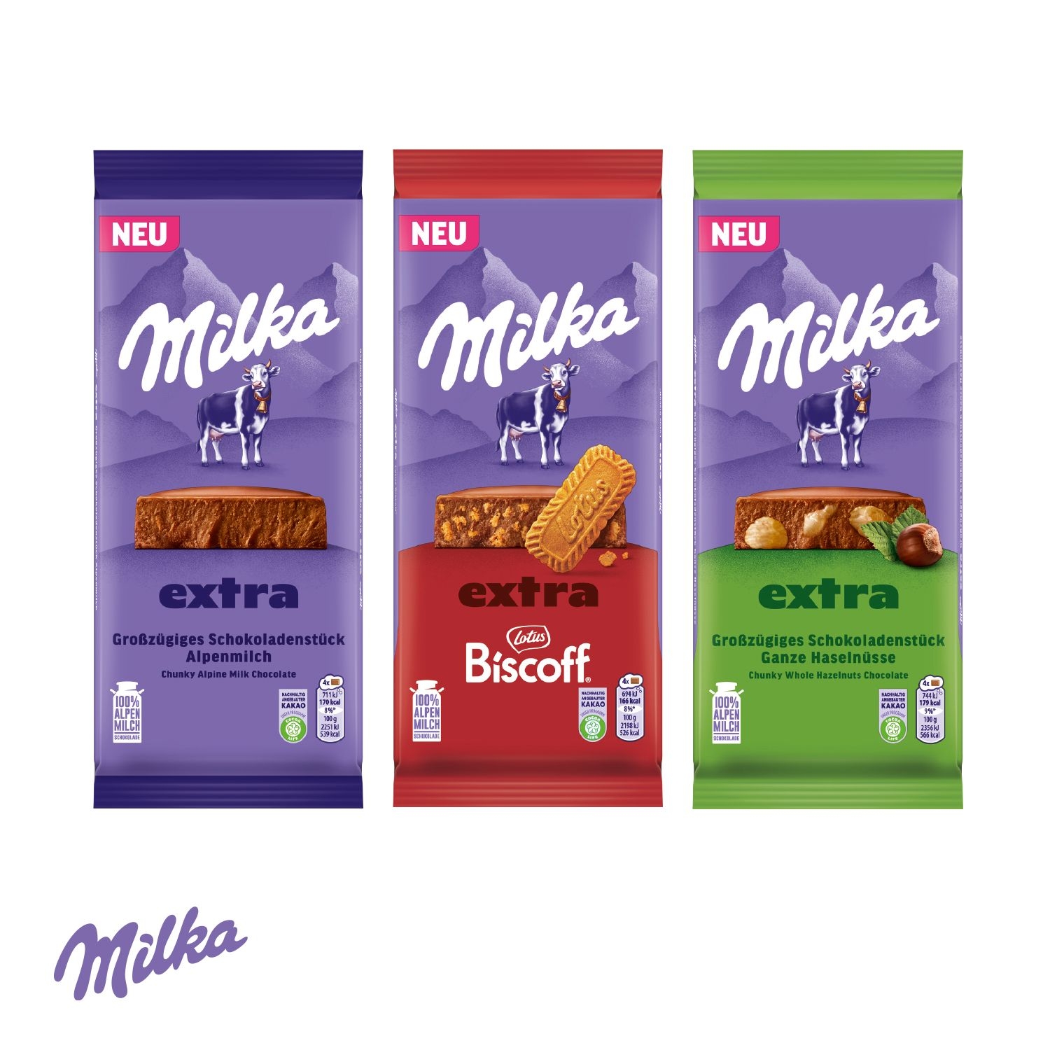 CD91662-03Milka Schokoladentafel Extra_ 190 g_ Ganze Haselnuesse