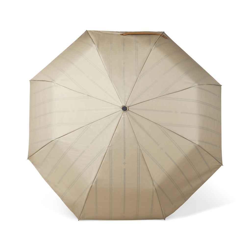 XDV85001-9VINGA Bosler AWARE™ 21_ faltbarer Schirm aus recyceltem PET_ beige