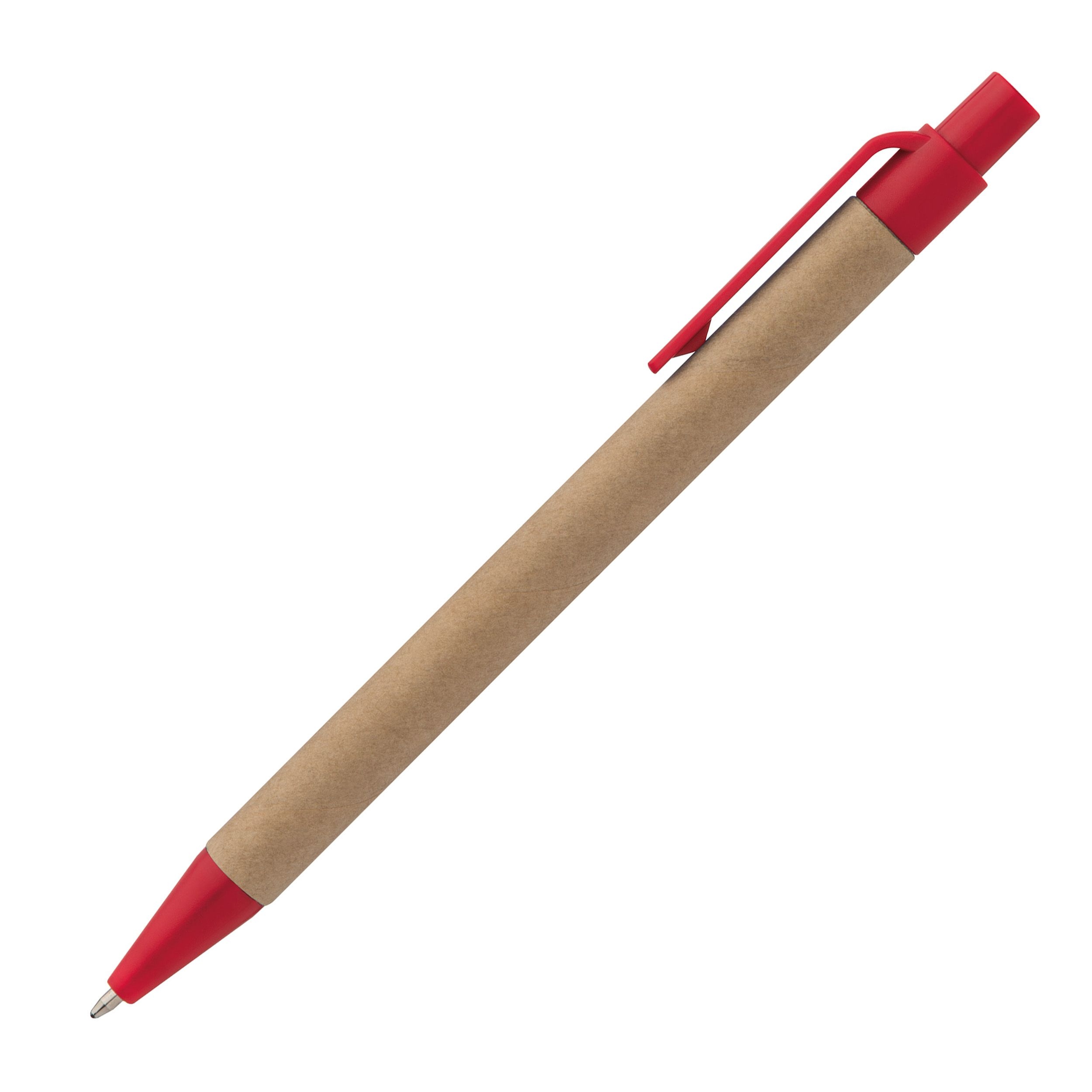 MA10397-05Kugelschreiber aus recyceltem Papier_ rot