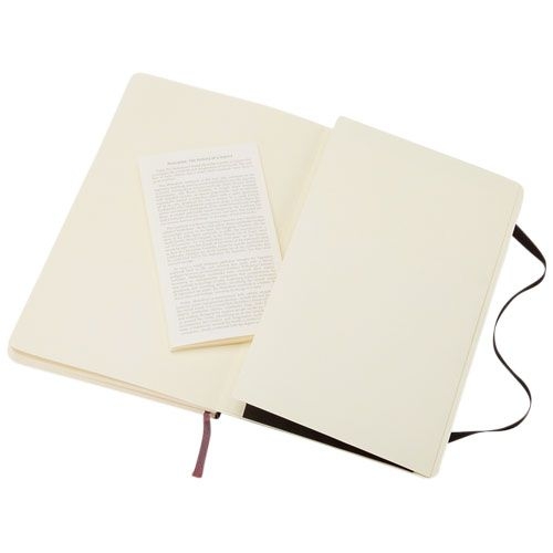 PF107156-1Moleskine Classic Softcover Notizbuch L – liniert_ schwarz