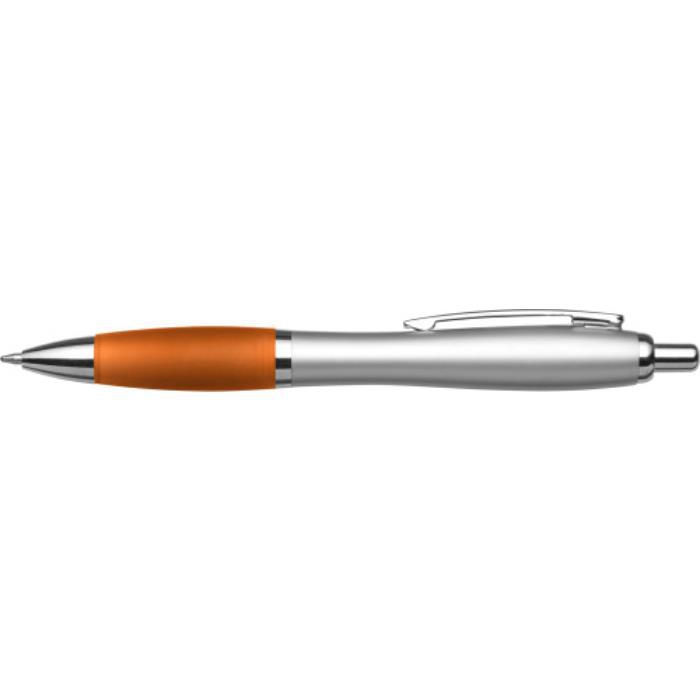 GI3011-07Kugelschreiber aus Kunststoff Cardiff_ Orange