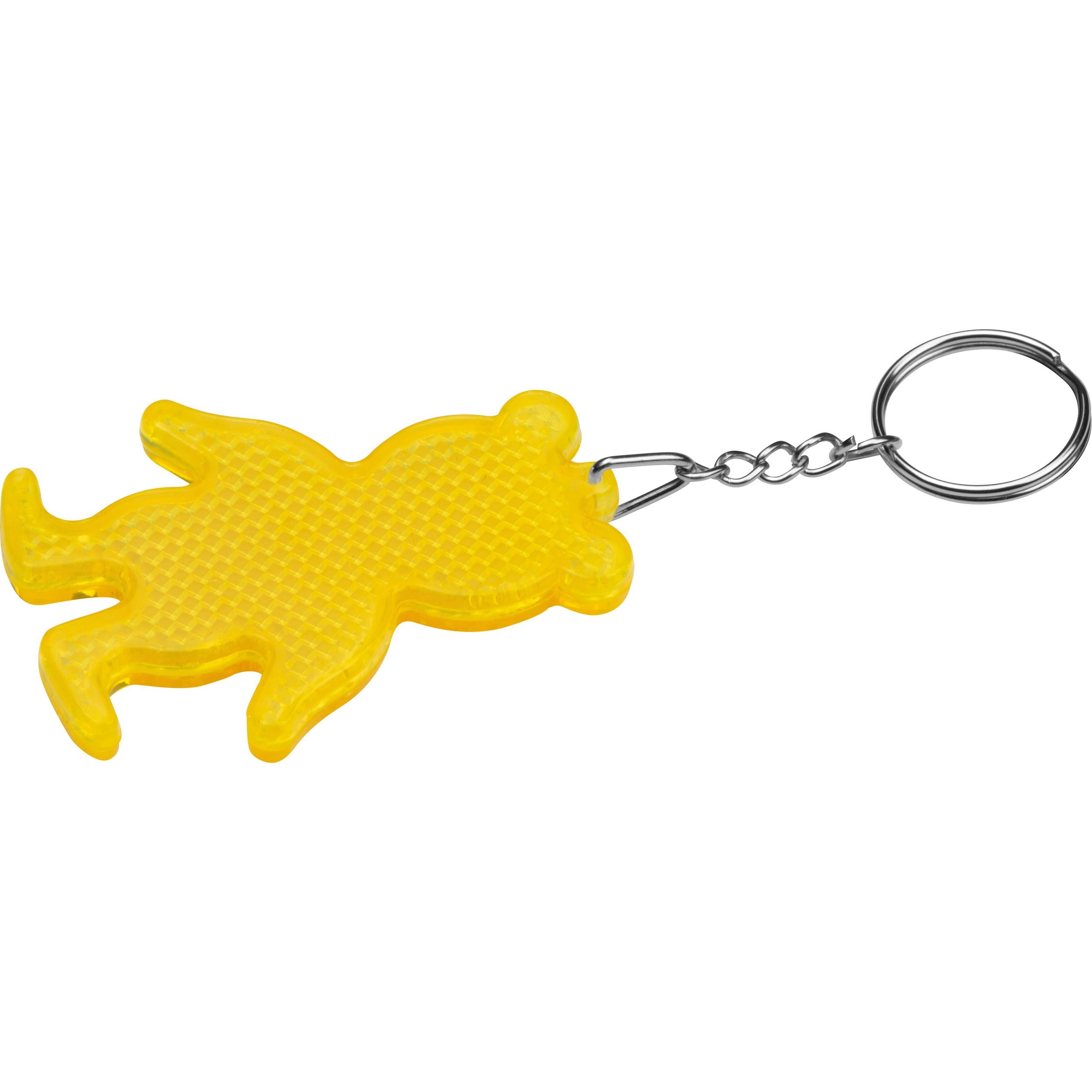 MA92449-08Reflektierender Schluesselanhaenger _Baer_ gelb MA92449-08Reflektierender Schluesselanhaenger _Baer_ gelb