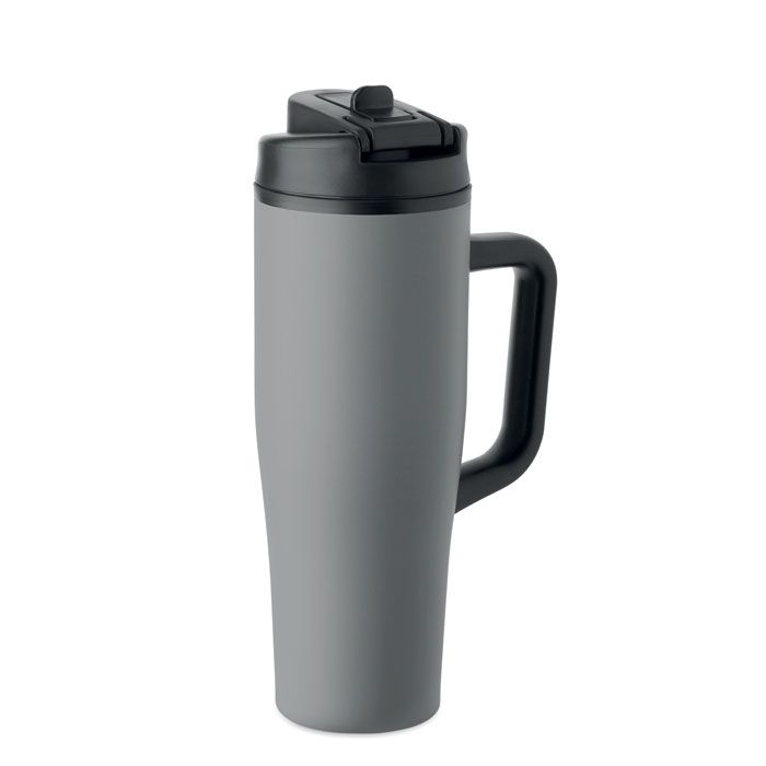 MO3213-07Atlanta Doppelwandiger Becher 900ml_ grau