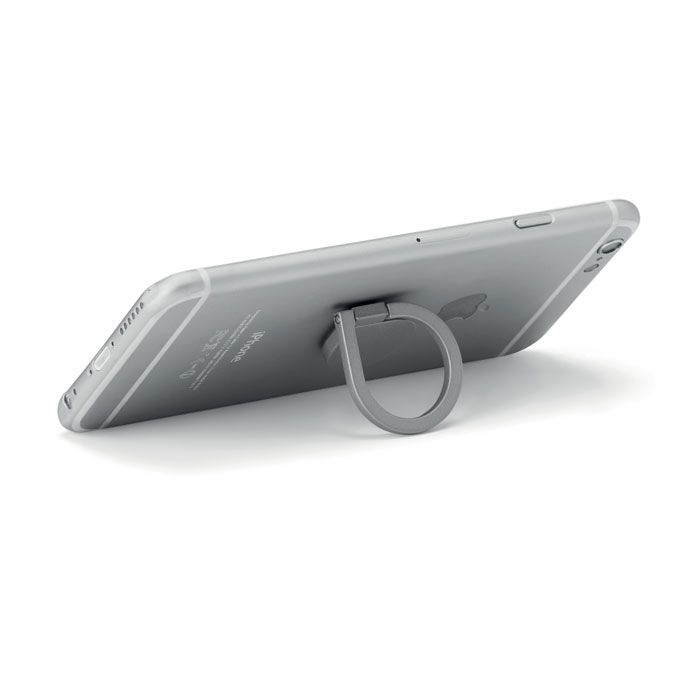 MO9445-14Drop Ring Smartphone Ringstaender_ Silber