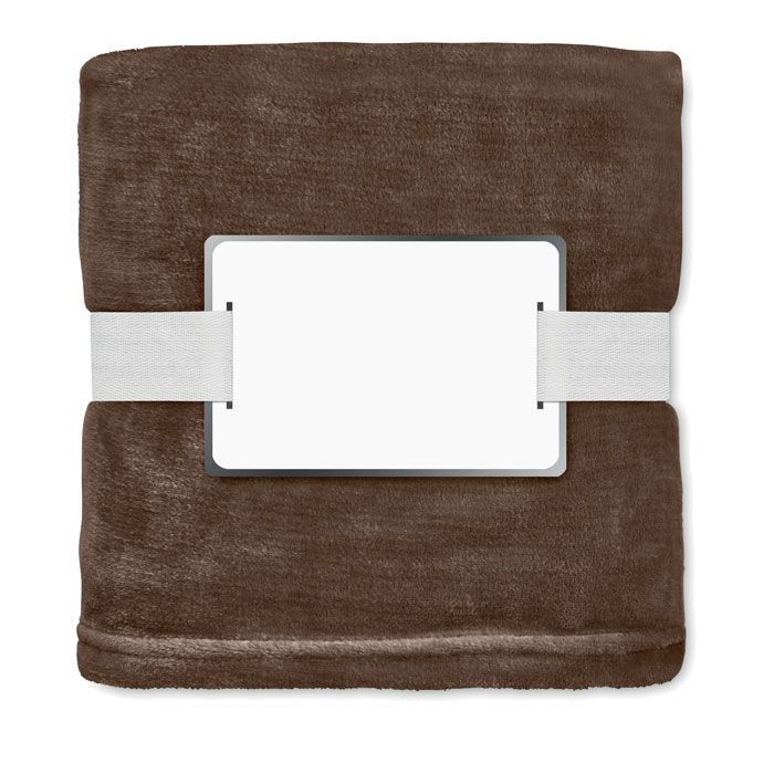 MO6804-41Logan RPET-Flanell Fleece-Decke_ dunkelbraun