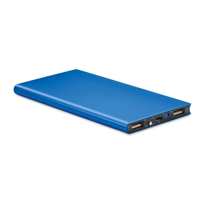 MO8839-37Powerflat8 Powerbank 8000 mAh_ Koenigsblau MO8839-37Powerflat8 Powerbank 8000 mAh_ Koenigsblau
