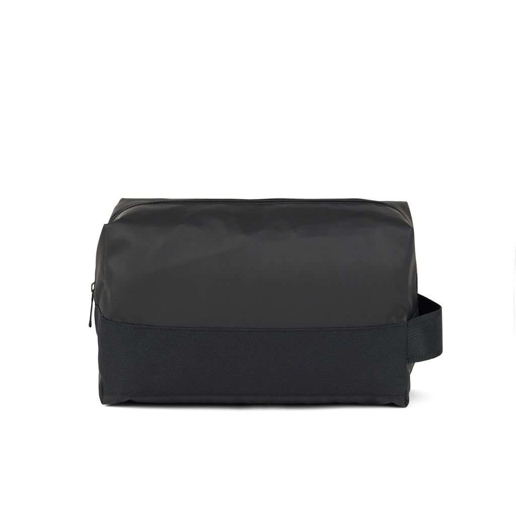 XDV70301-01VINGA Livorno Kulturbeutel aus GRS recyceltem Polyester_ schwarz
