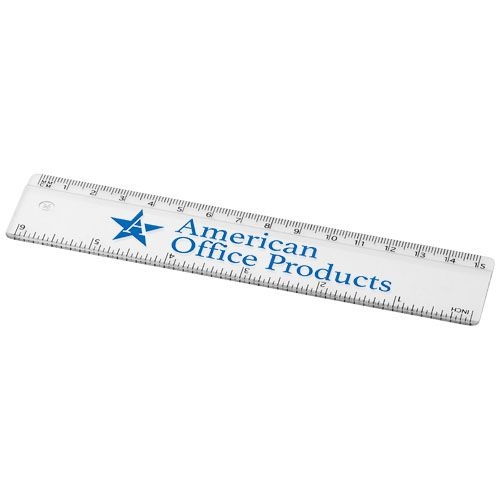 PF210536-1Renzo 15 cm Kunststofflineal_ transparent klar