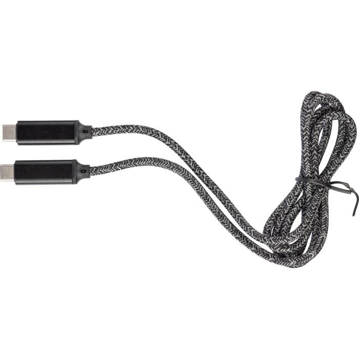 GI1097553-27Nylon-Ladekabel 100W Gerd_ hellgrau