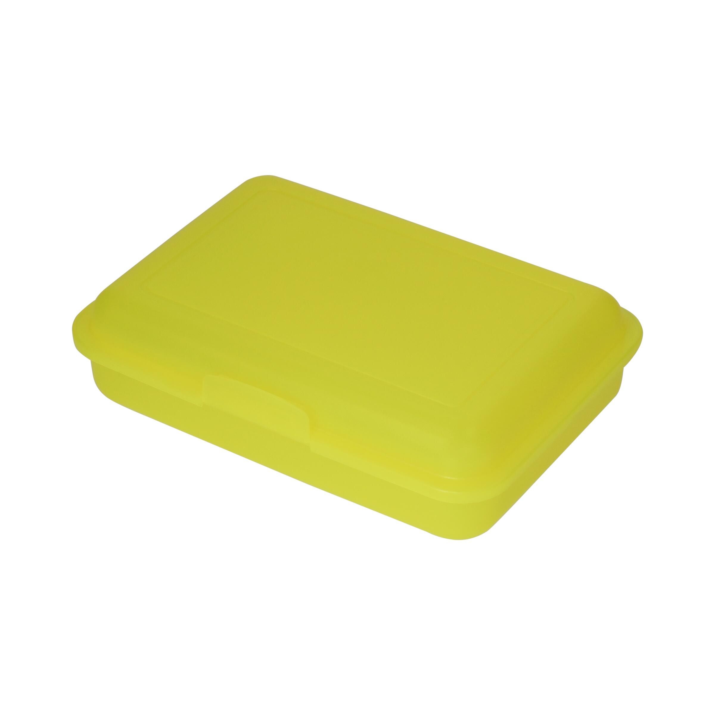 EL05268-5Vorratsdose _School-Box_ Junior_ trend-gelb PP