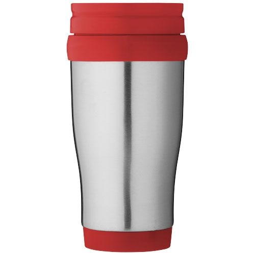 PF100296-3Sanibel 400 ml Isolierbecher_ silber_rot
