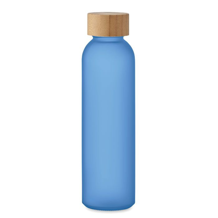 Abe Glasflasche 500 ml, transparent blau