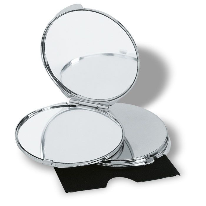 KC2204-17Guapas Make-up Spiegel_ Silber Glaenzend