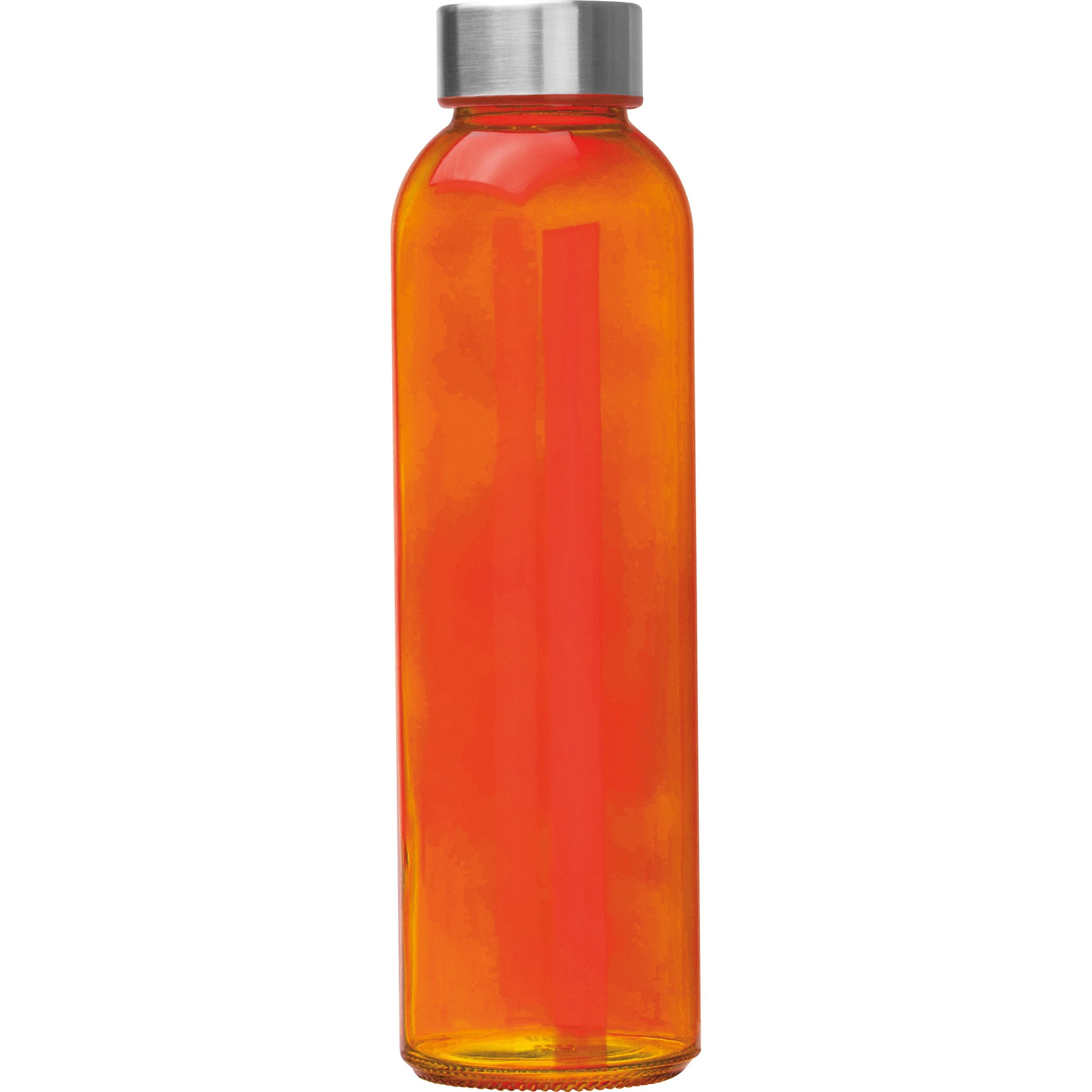 MA61394-10Trinkflasche aus Glas_ 500ml EUGEN_ orange