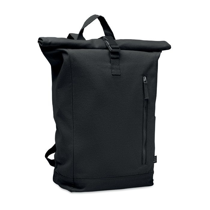 MO2552-03Kamet Rolltop-Rucksack 390 g_m²_ schwarz