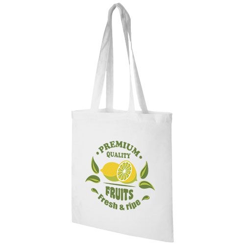 PF120181-3Madras 140 g_m² Baumwoll Tragetasche 7L_ weiss