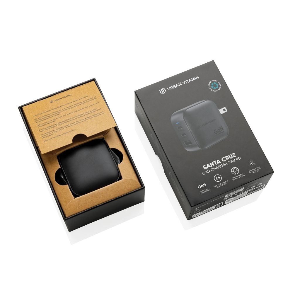 XDP301_98-01Urban Vitamin Santa Cruz 70W GAN-Ladegeraet aus RCS rec. PC_ schwarz