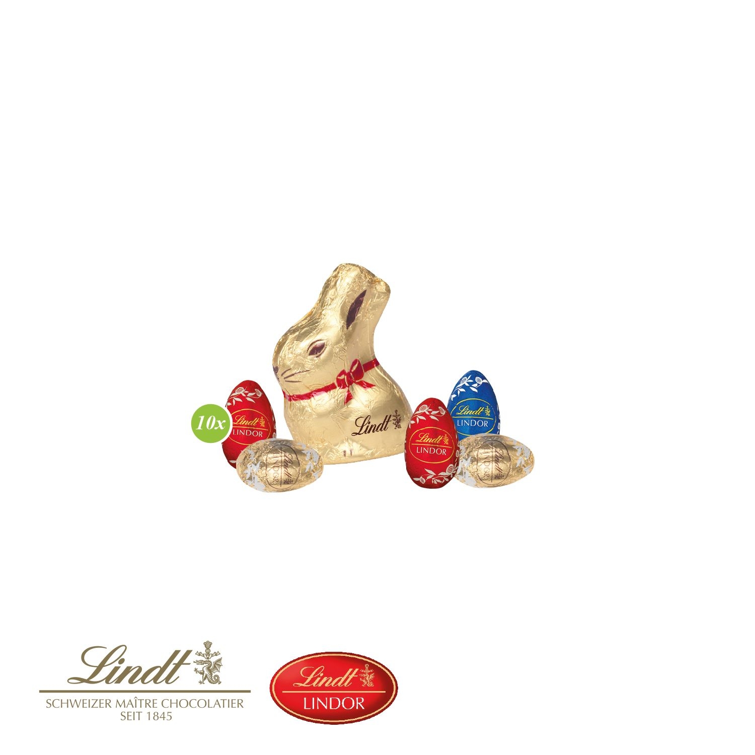 CD94689-01Werbe-Hase mit Schokoladenmischung von Lindt_ Lindt Schokomischung