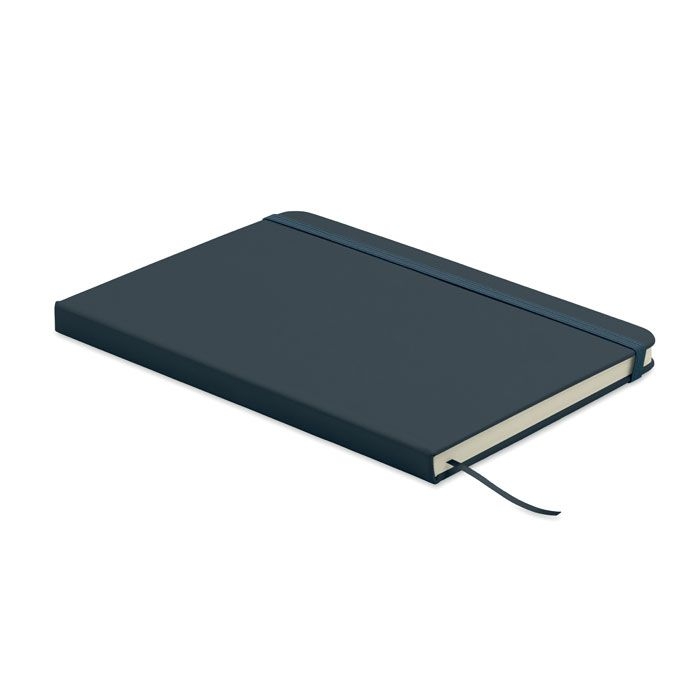 MO3124-85Arcoloop DIN A5 Notizbuch recy. PU_ marineblau