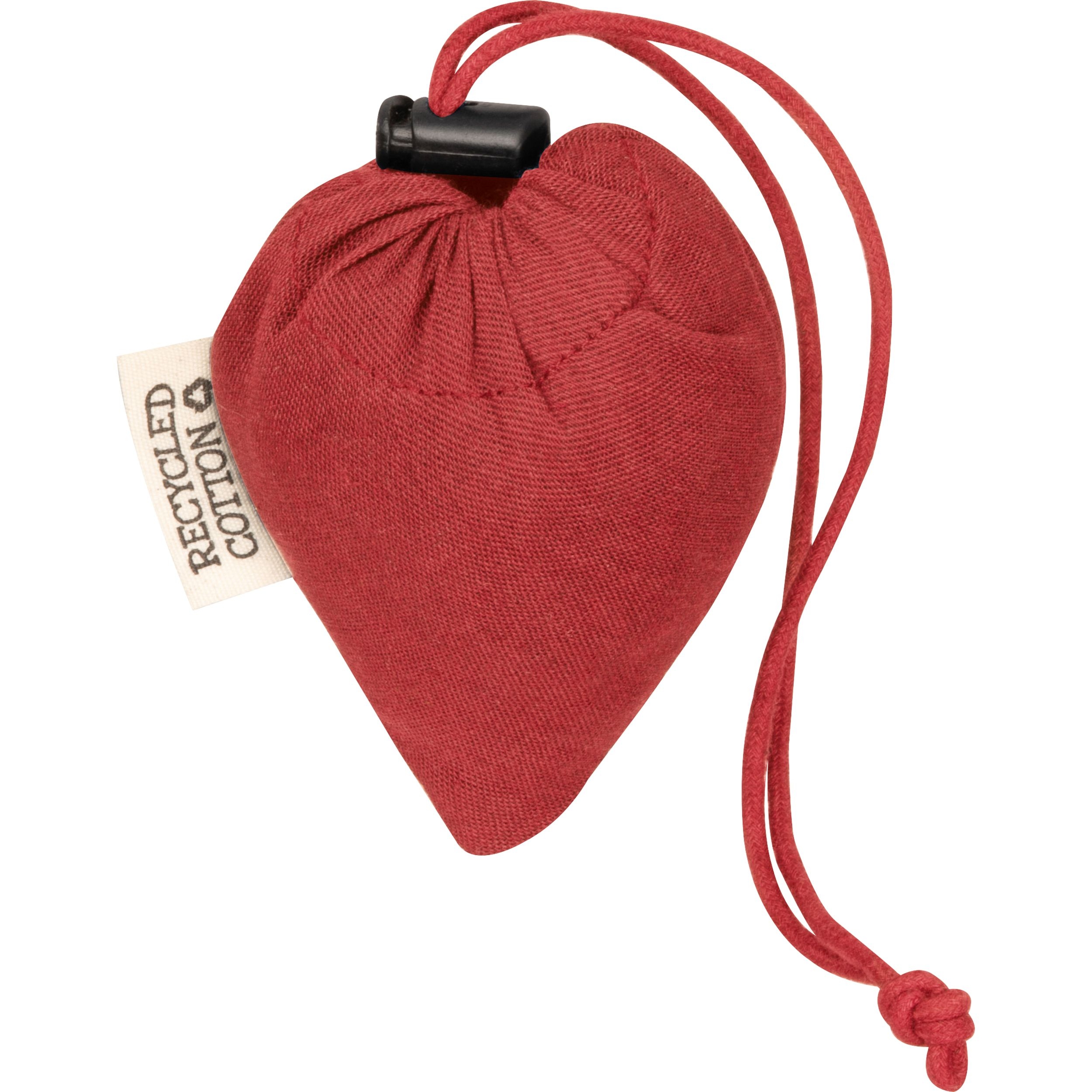 MA65262-05Faltbare Einkaufstasche aus Baumwolle ANJA_ rot