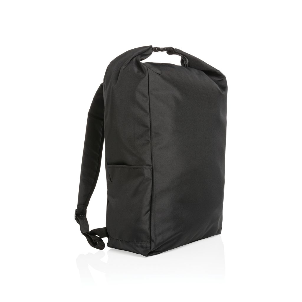 XDP762.75-1Impact AWARE™ RPET Basic Rolltop-Rucksack_ schwarz