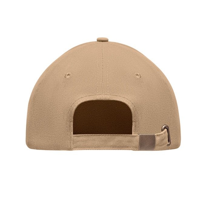 MO9643-13Tekapo Baseball Kappe 6 Panels_ beige