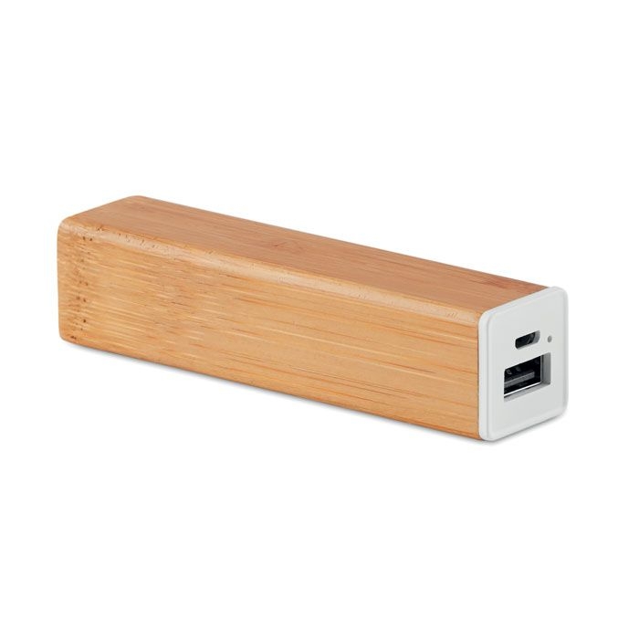 MO9673-40Powerbam Powerbank 2200 mAh Bambus_ Holz