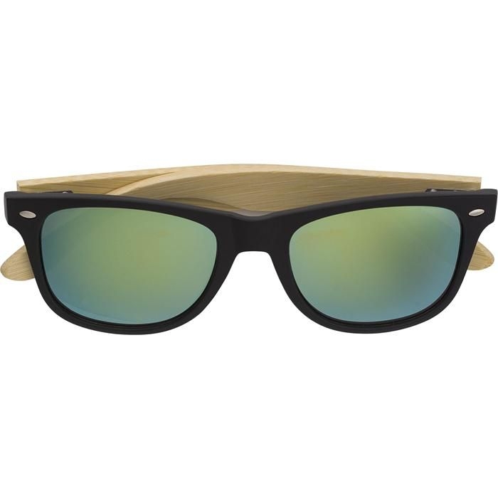 GI967748-06Sonnenbrille aus ABS und Bambus Luis_ gelb