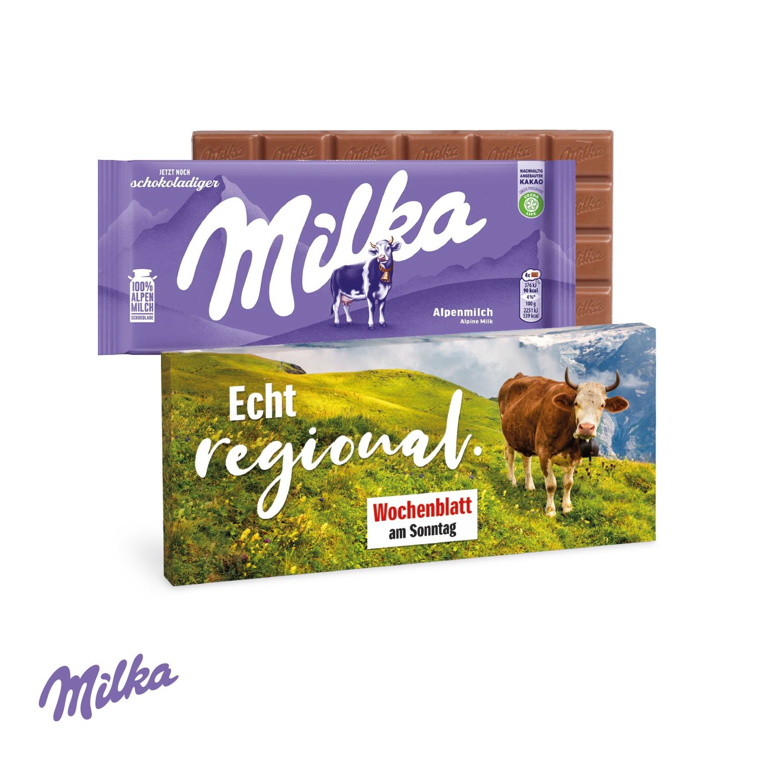 CD91013-01Milka Schokoladentafel_ Milka Aplenmilch