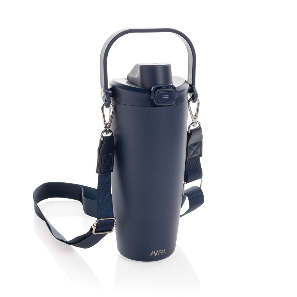 XDP438_11-25Avira Ayala Crossbody Duosip Becher aus RCS rec. Stahl_ navy blau