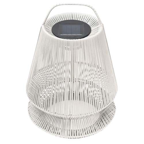 PF124491-3Originalhome Lampion tragbare Laterne aus recyceltem Material_ hellgrau