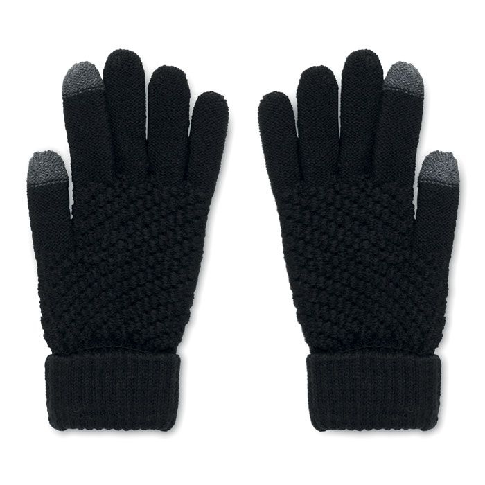 MO6667-03Takai Touchscreen Handschuhe RPET_ Schwarz