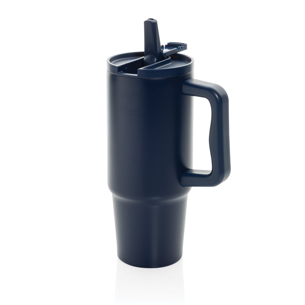 XDP437.34-25Embrace Leakproof aus RCS recyceltem Edelstahl 900ml_ navy blau