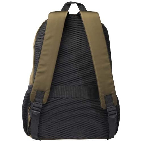 PF130086-4Trend Plus 15_ Laptop-Rucksack aus recyceltem GRS-Material 20 L_ waldgruen